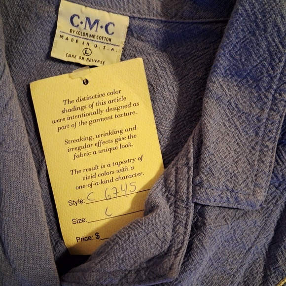 Blue Two-Piece Set with Embroidered Detail Of Cat And Claws - Picture 11 of 16